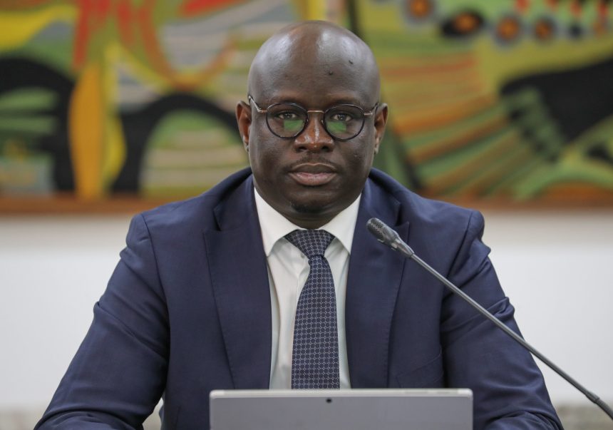 Cheikh Diba, ministre sénégalais des Finances et du Budget.