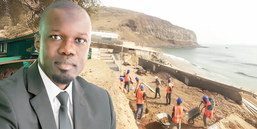 domaine public maritime région dakar : remise du pré rapport à sonko