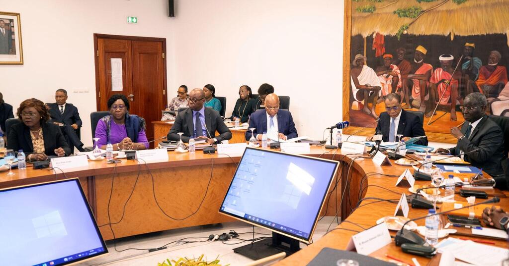 Troisième session ordinaire au titre de l'année 2024 du Conseil des ministre de l'UEMO dans l’Agence Principale de la BCEAO à Bissau, en République de Guinée-Bissau.